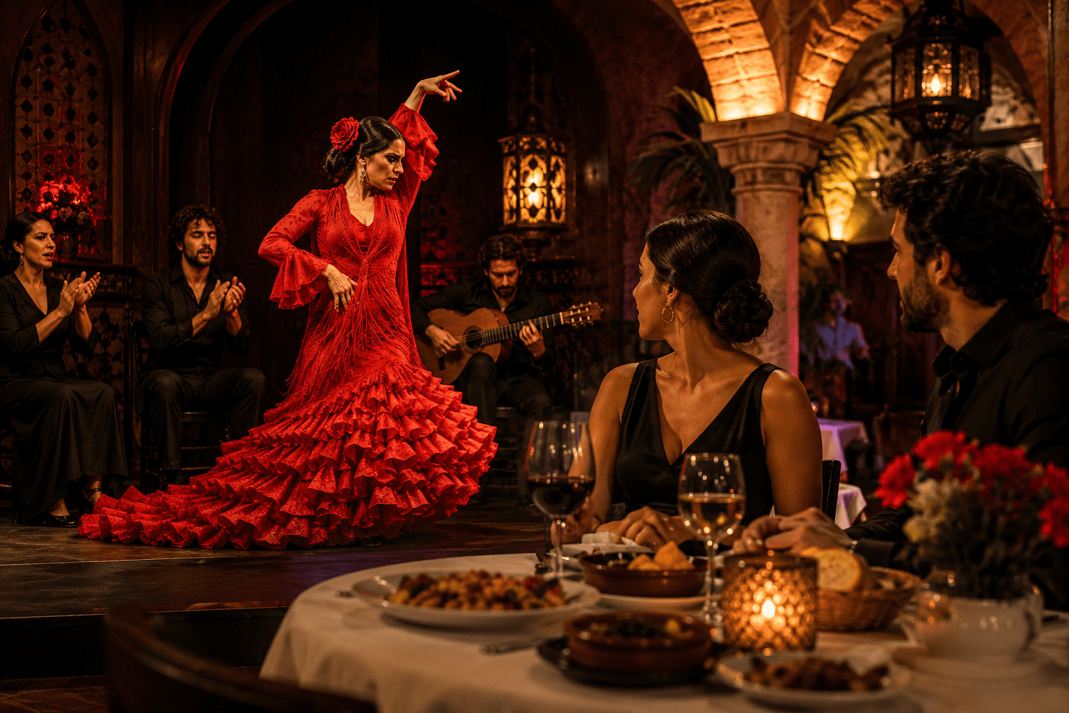Flamenco Show at Palau Dalmases